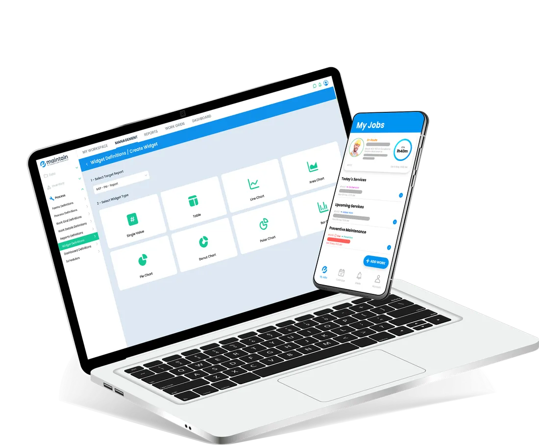 e-maintain Mobile App — Everything Technicians Need to Work, Communicate & Close Jobs from Anywhere