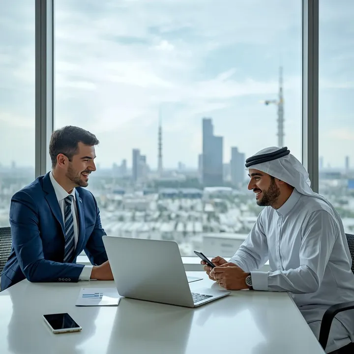 e-maintain client meeting in the GCC